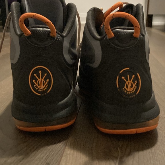 COPY - Nike Air Max Uptempo Fuse 360 - Stadium Grey/Bright Crimson - Picture 4 of 4